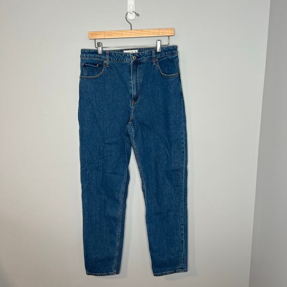 Abercrombie & Finch The Mom High Rise Curve Love Jeans Size 31/12 XL - Picture 6 of 16